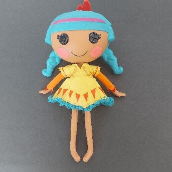 Lalaloopsy Native American Girl 14" DOLLS, Full Size History Indian Feather - Picture 1 of 4